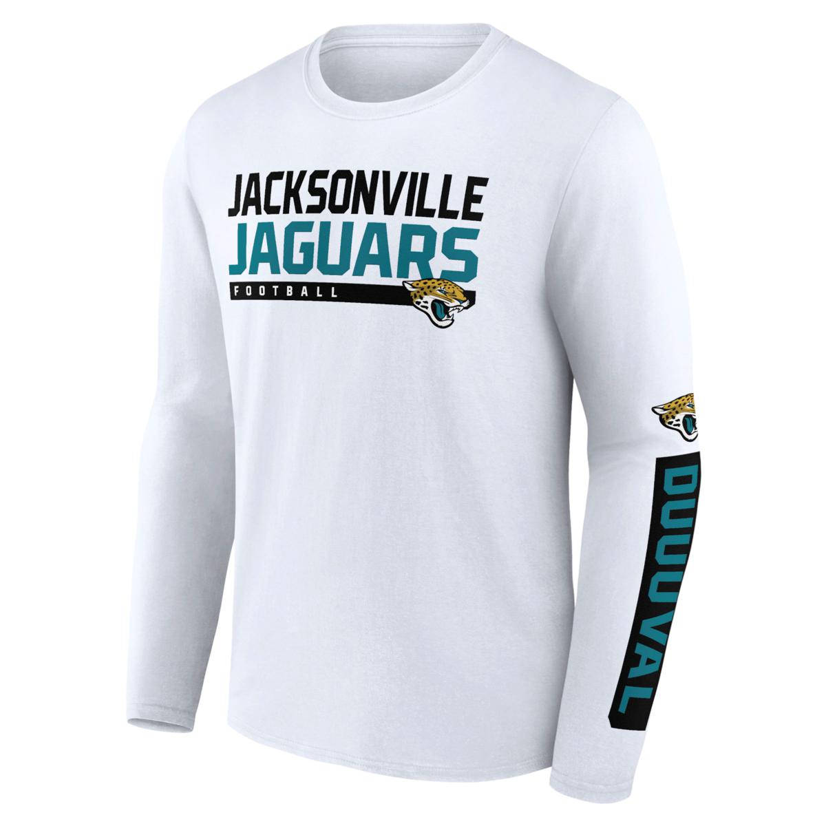 Football Fan Shop Officially Licensed NFL 3-in-1 Combo 2-Pack of Crew-Neck Tees by Glll - Jaguars