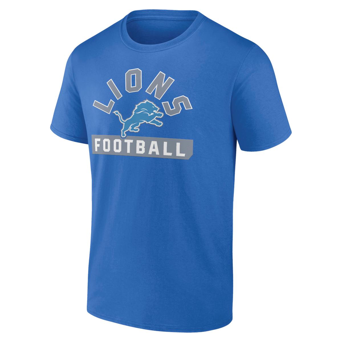 Detroit Lions Combine Authentic Team Verb Tee - 191168873749