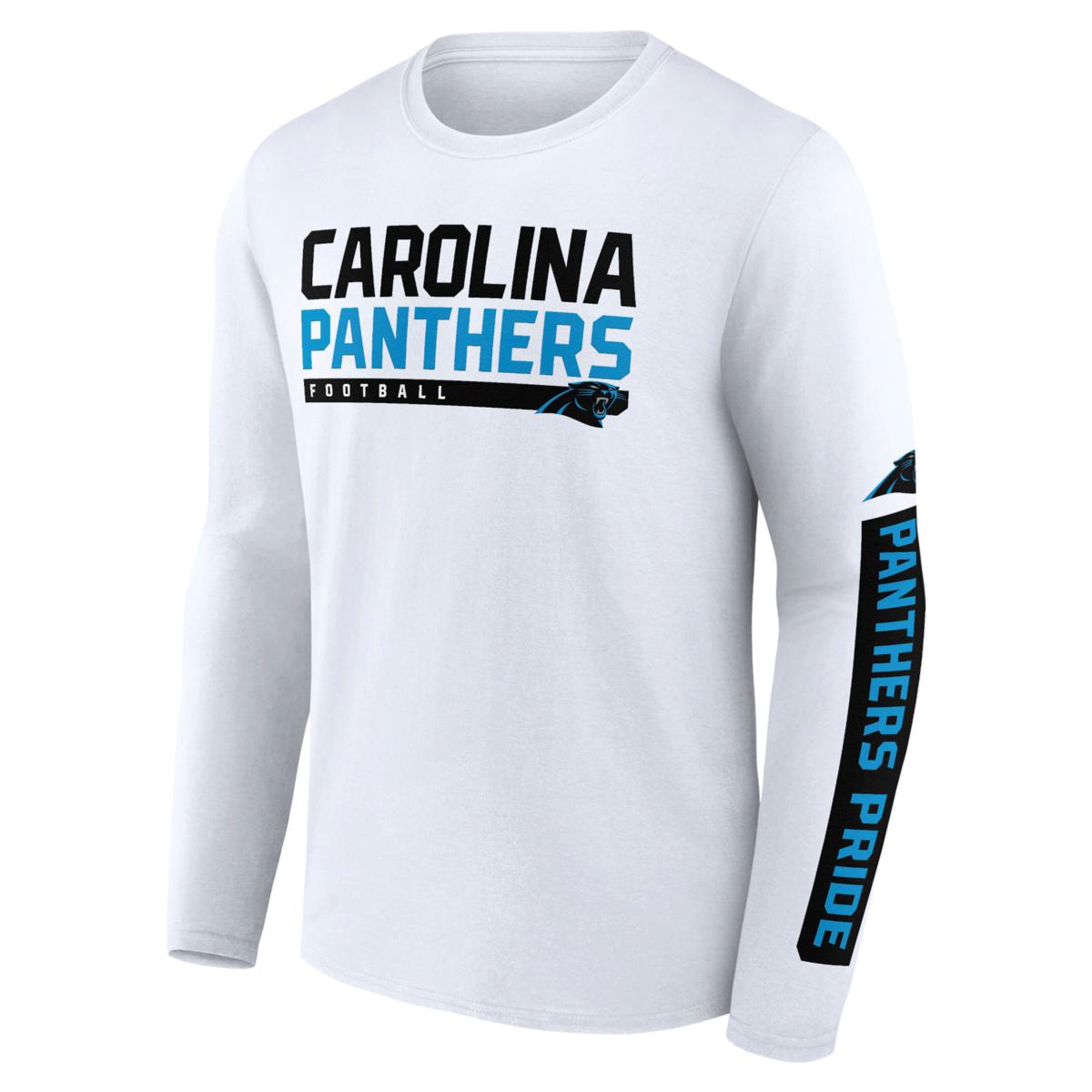 Officially Licensed NFL 3-in-1 Schedule T-Shirt Combo 2pk by Fanatics -  Panthers