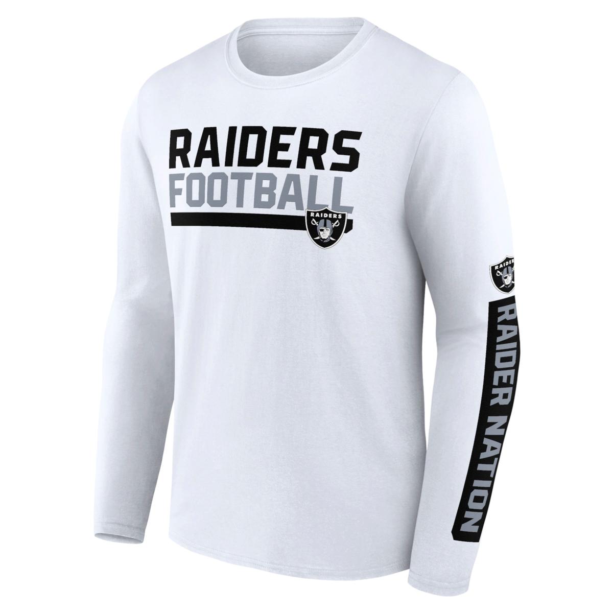 Women's NFL Las Vegas Raiders Long Sleeve Football Crew