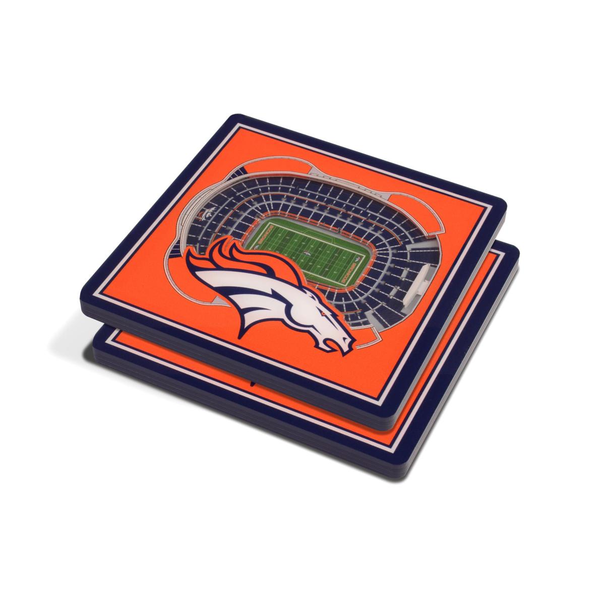 Denver Broncos Die Cut 3D Decal