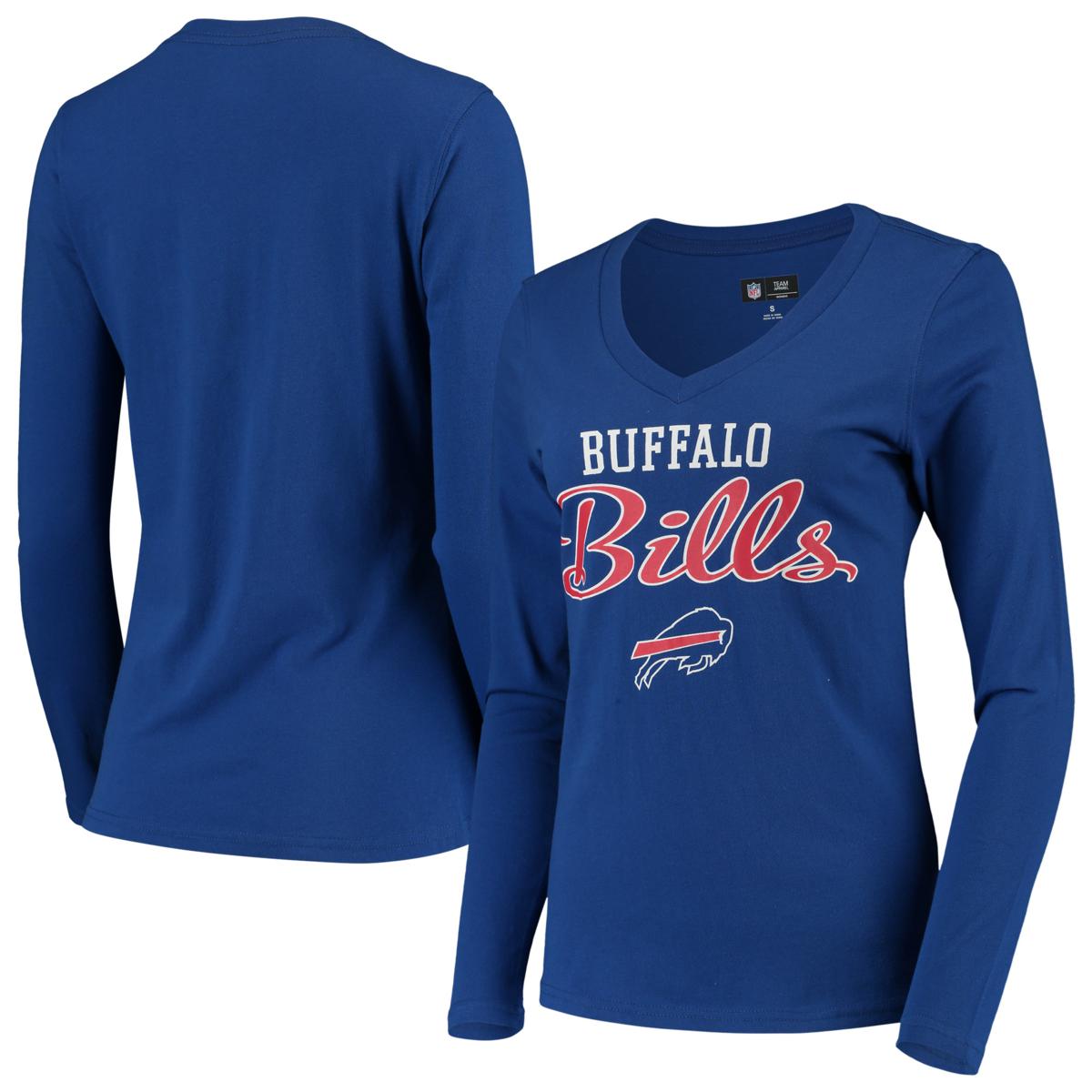 Women's Buffalo Bills G-III 4Her by Carl Banks White/Royal First