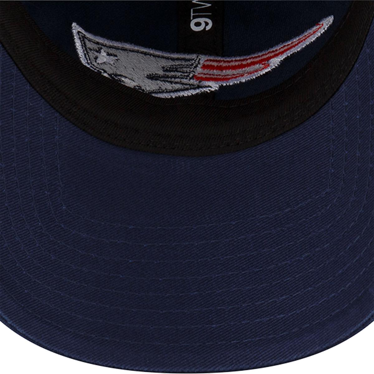 New England Patriots NFL FOOTBALL LOGO ATHLETIC VINTAGE 1990s Adjustable Cap  Hat