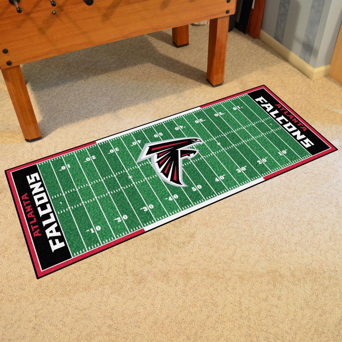 Officially Licensed NFL Atlanta Falcons Vintage Logo Football Rug