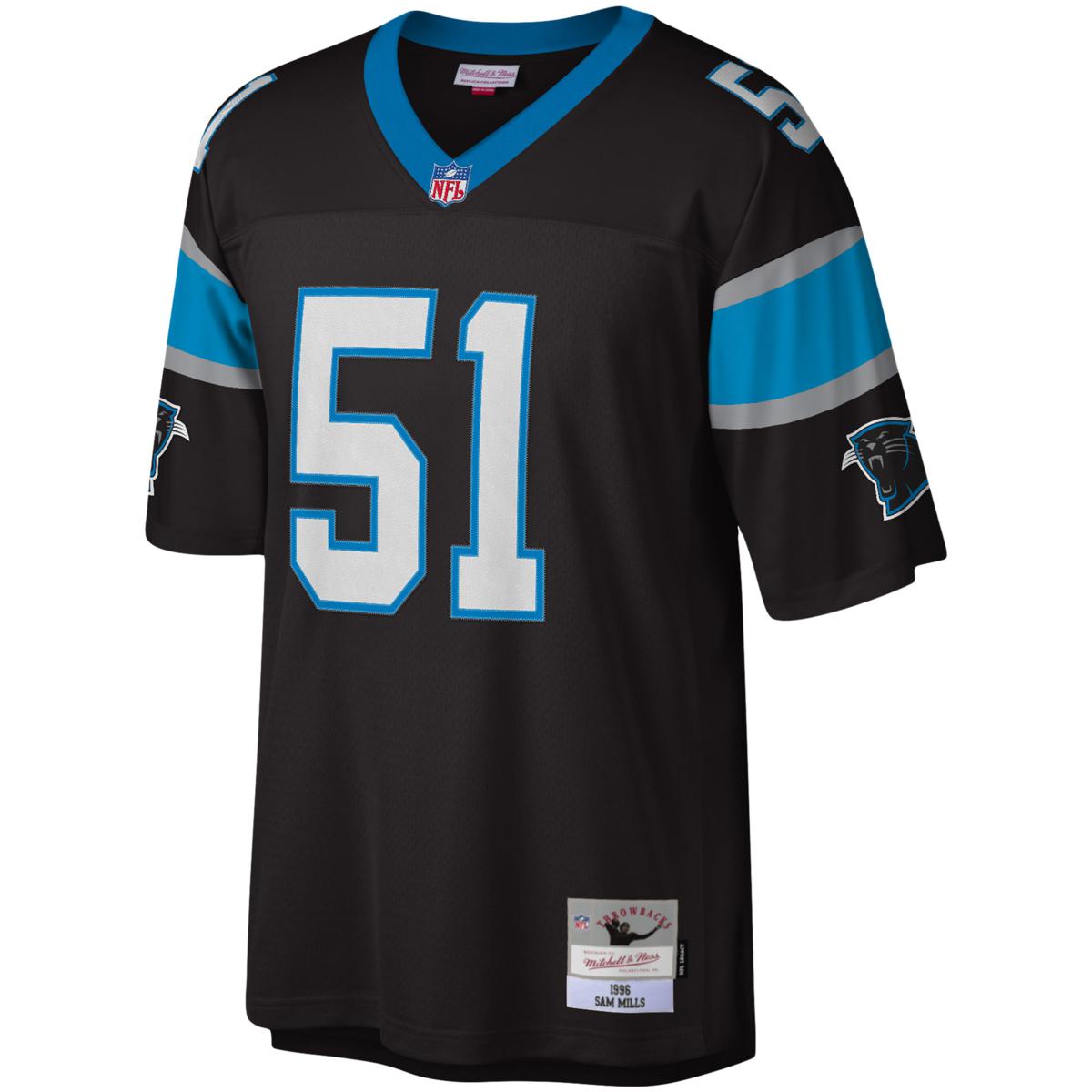 Officially Licensed NFL Carolina Panthers Black Legacy Jersey