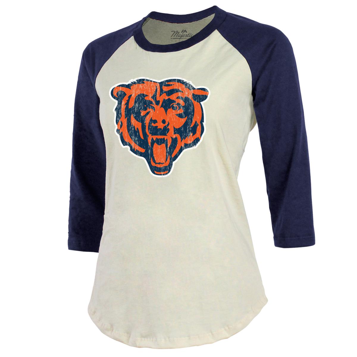 Officially Licensed NFL Women's Chicago Bears Long Sleeve T-Shirt