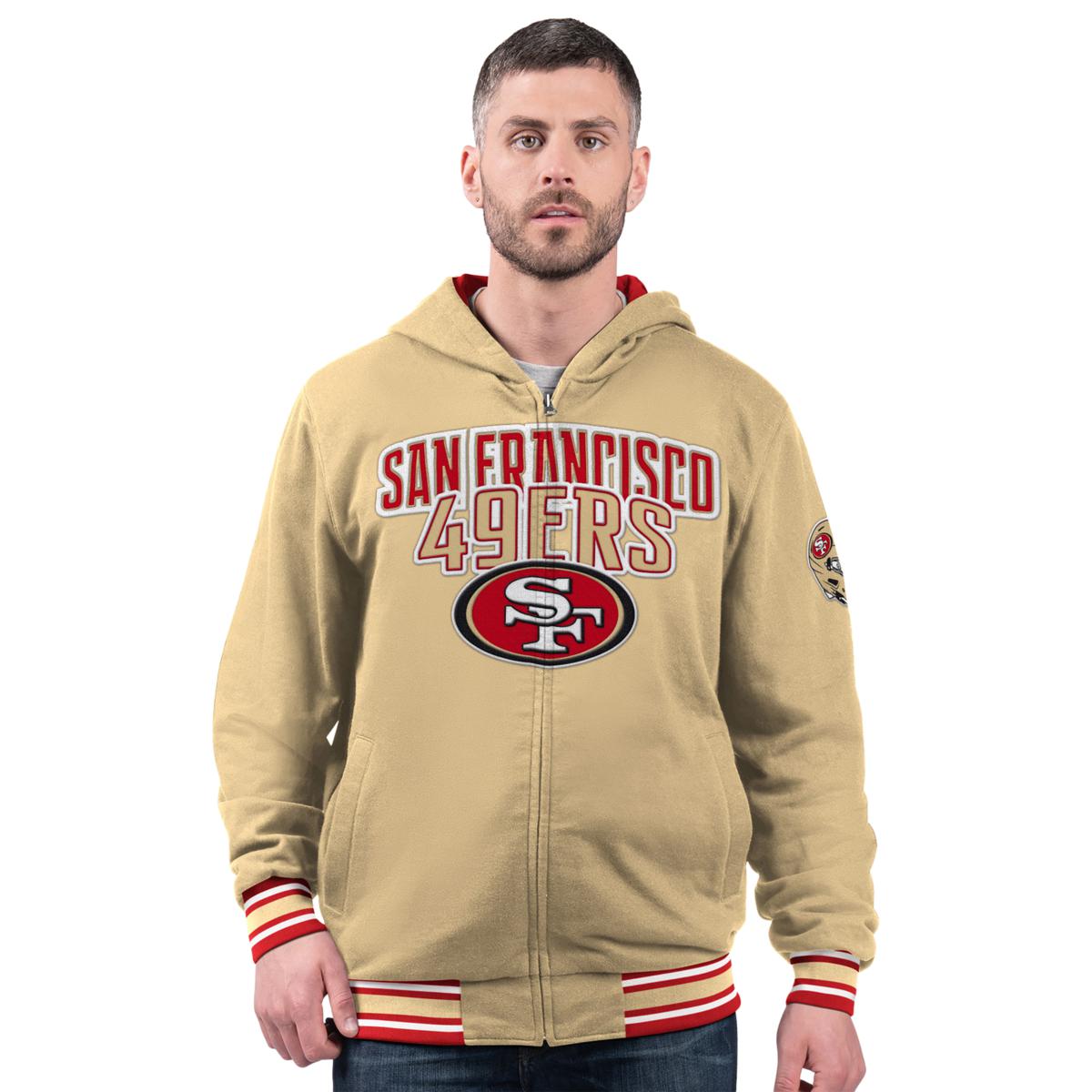 Brand New offers 49ers Jacket with Hoodie