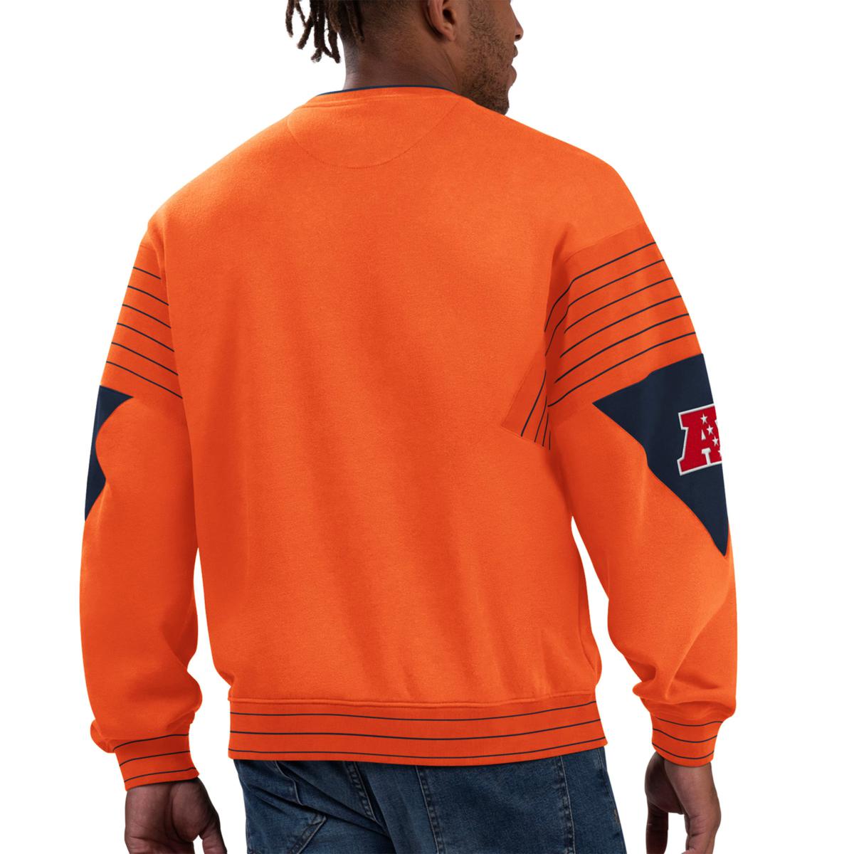 Football Fan Shop Officially Licensed NFL Crew-Neck Sweatshirt by Starter - Browns