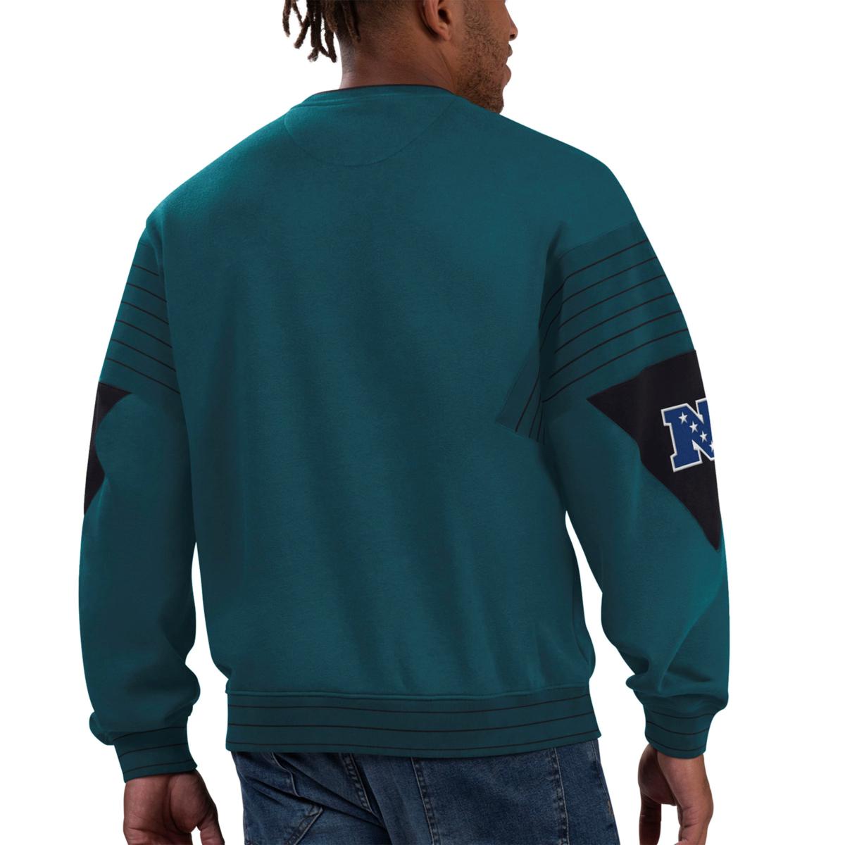 Officially Licensed NFL Crew-Neck Sweatshirt by Starter - Eagles