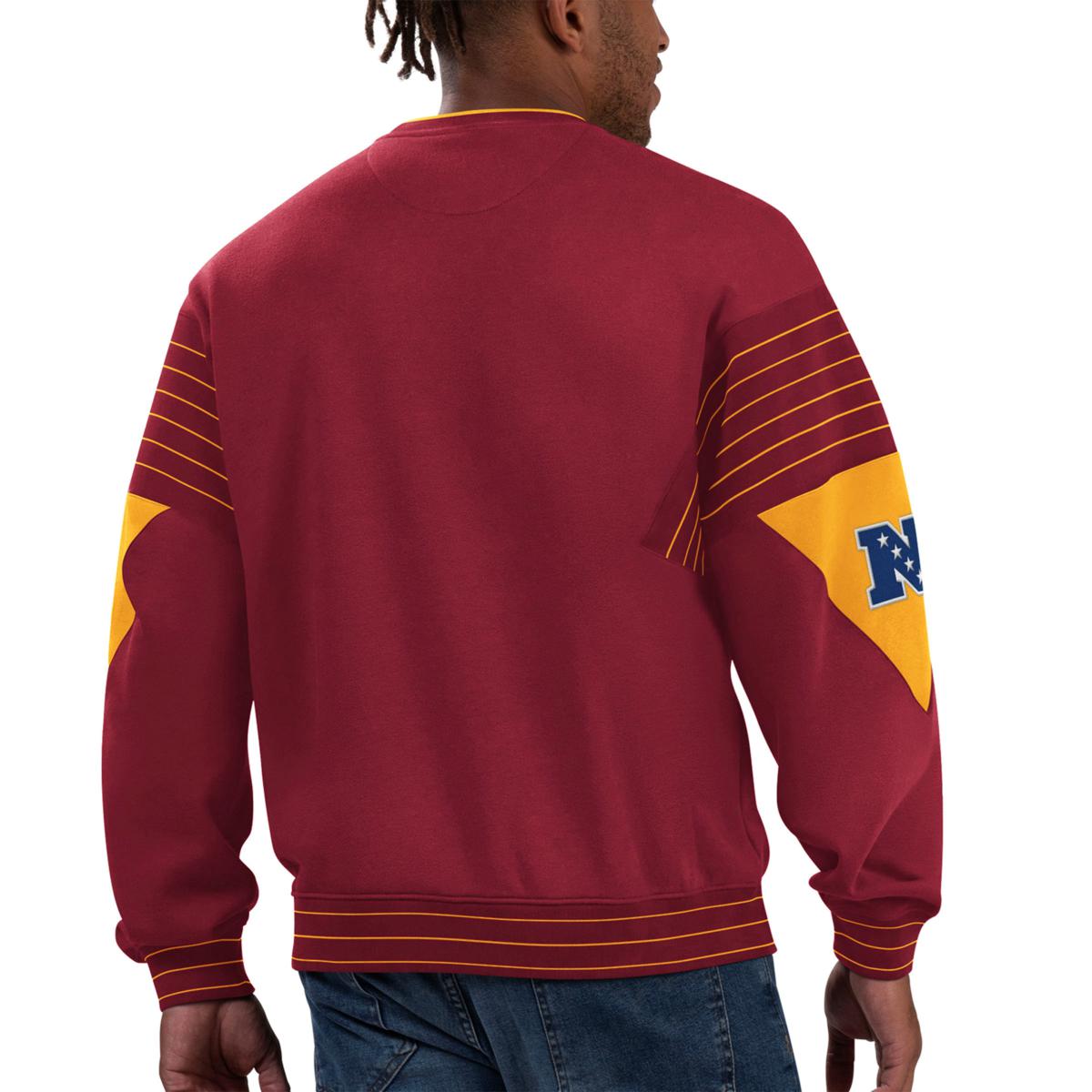 Football Fan Shop Officially Licensed NFL Crew-Neck Sweatshirt by Starter - Packers