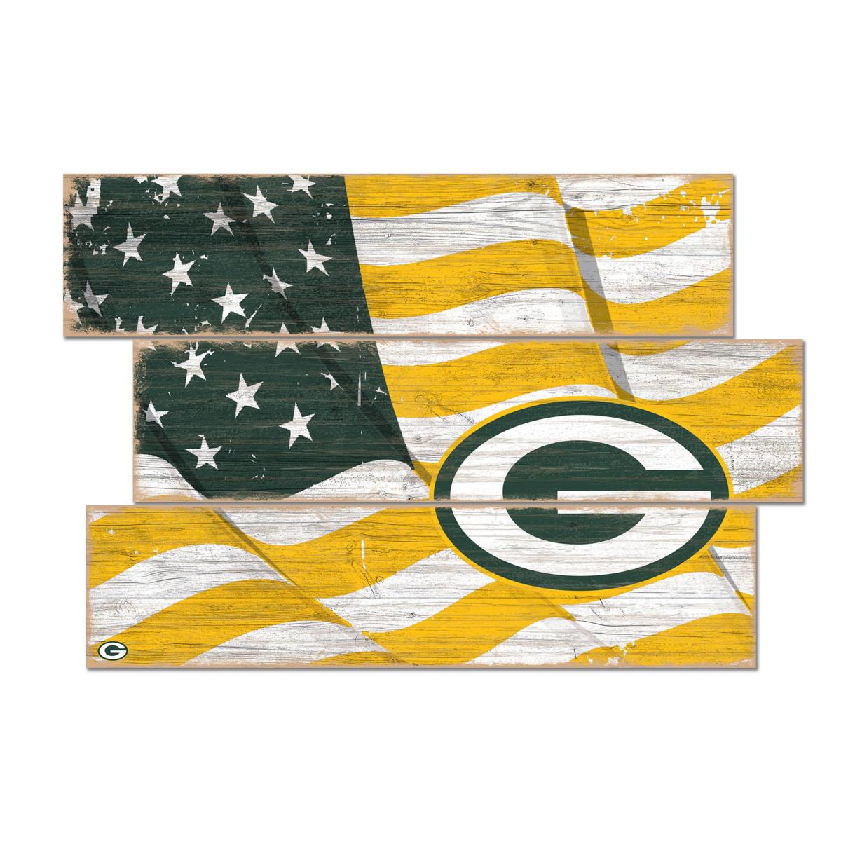 Green Bay Packers NFL 5 Pack Barrel Coaster Set