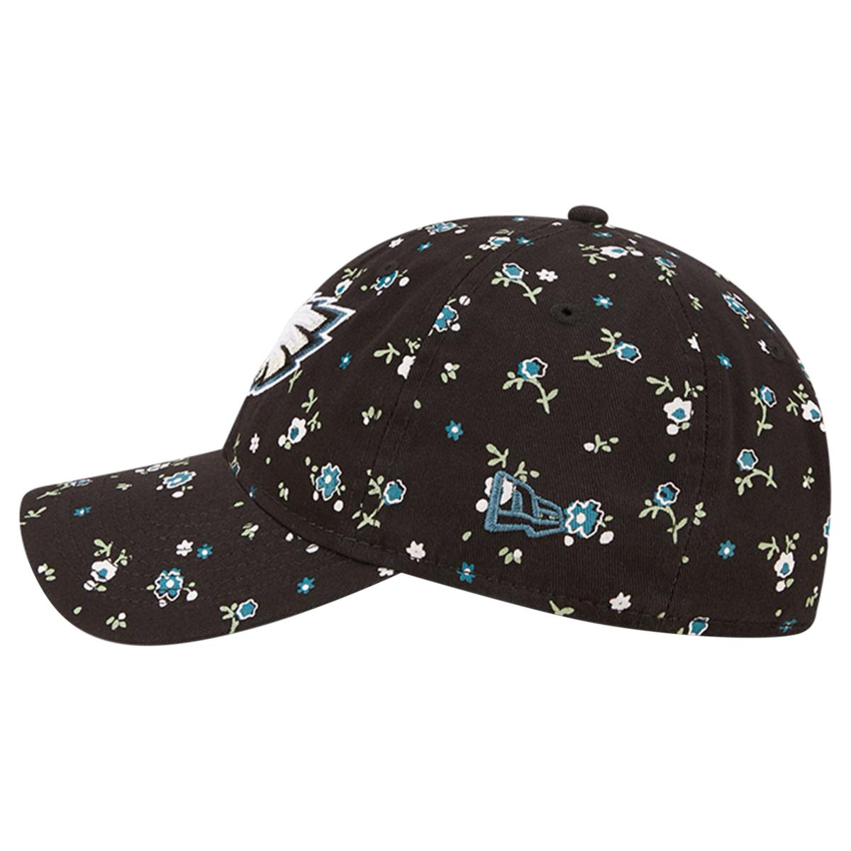 Officially Licensed NFL Floral 9TWENTY Adjustable Hat - Cowboys - Eagles