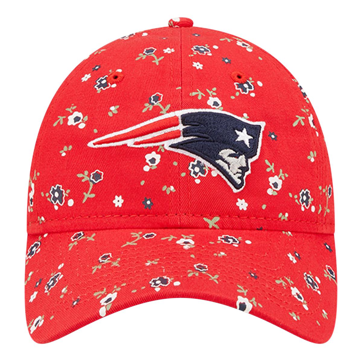 Men's New England Patriots Clean Up Red Adjustable Hat