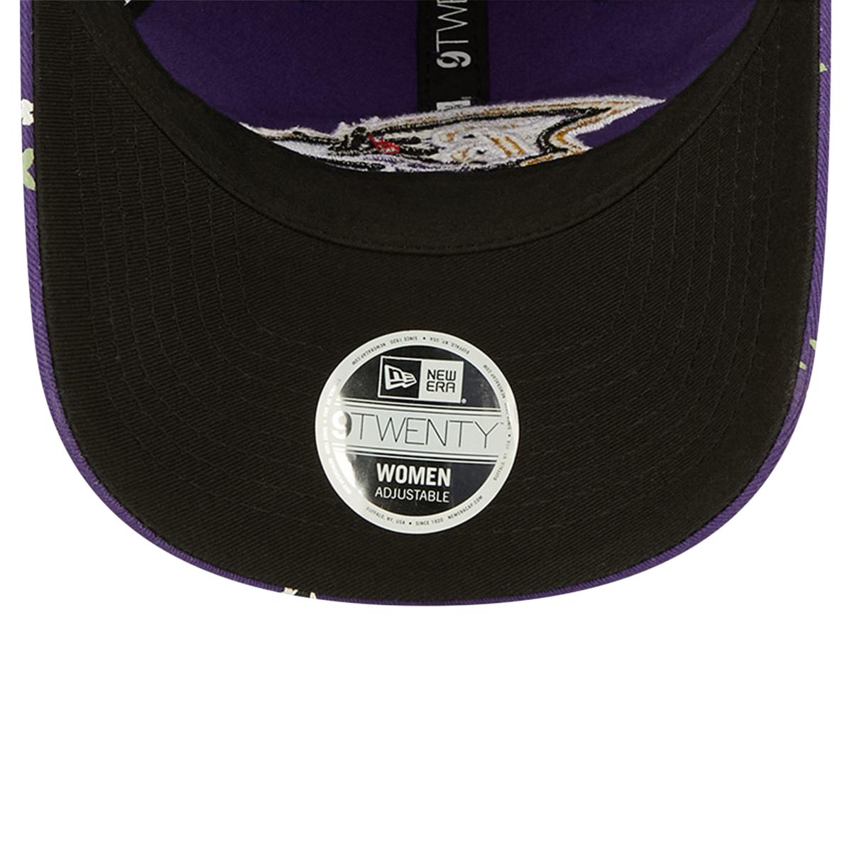 Officially Licensed NFL Floral 9TWENTY Adjustable Hat - Cowboys - Vikings