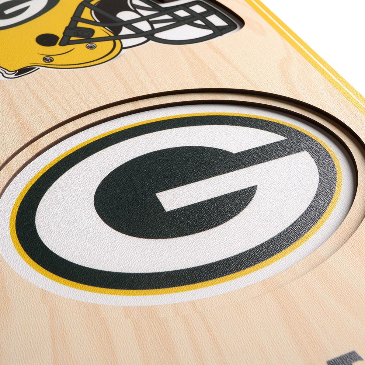 Gallery Pops NFL Green Bay Packers - Primary Mark Wall Art