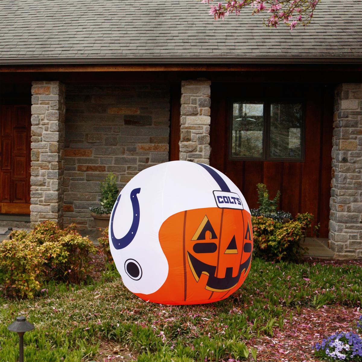 Indianapolis Colts Team Pride Inflatable Jack-O'-Helmet, 4 ft