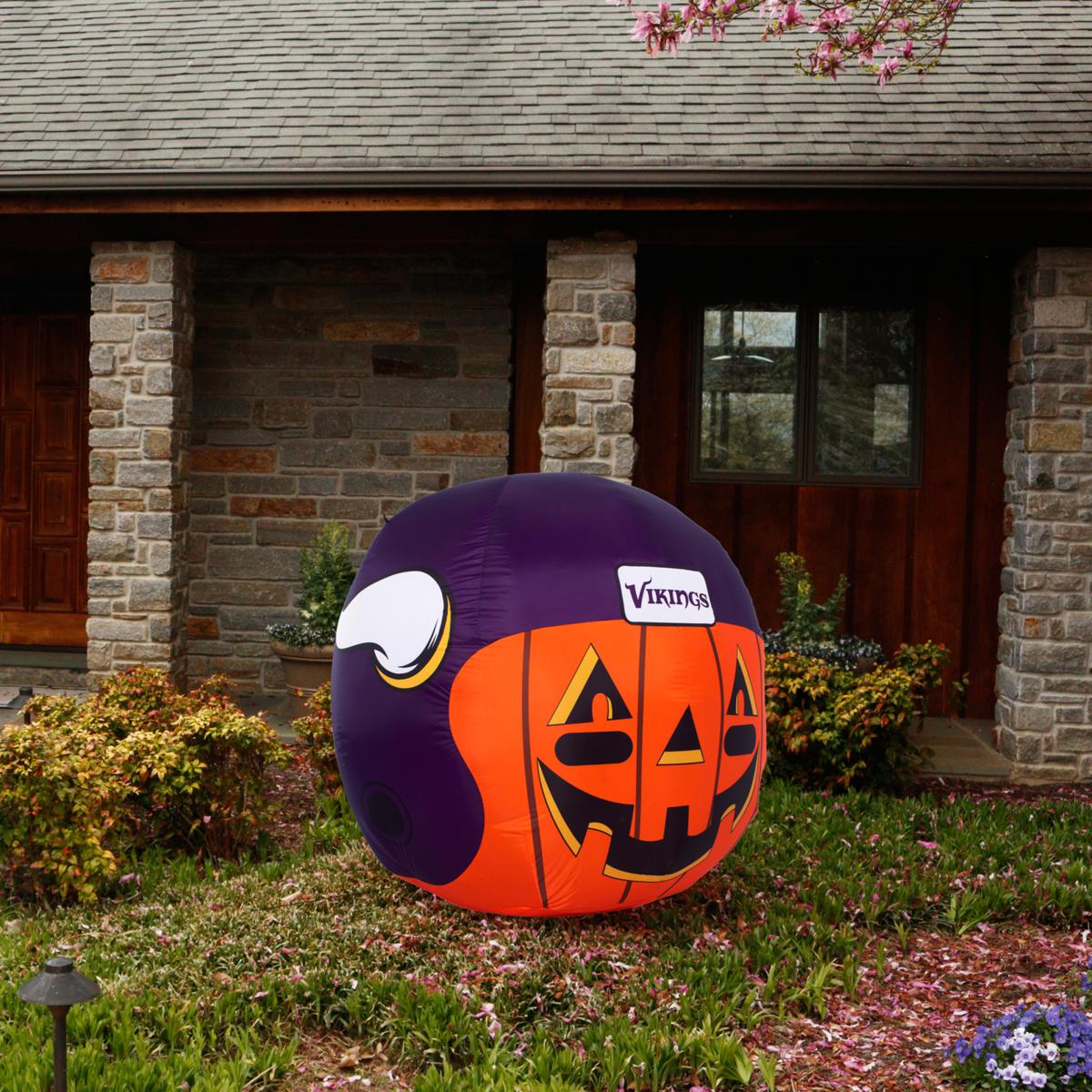 Officially Licensed NFL Inflatable Pumpkin - Vikings