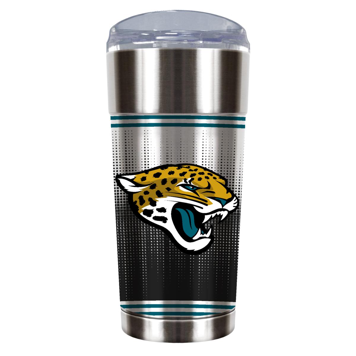 Officially Licensed NFL Jacksonville Jaguars 24 oz. Eagle Tumbler