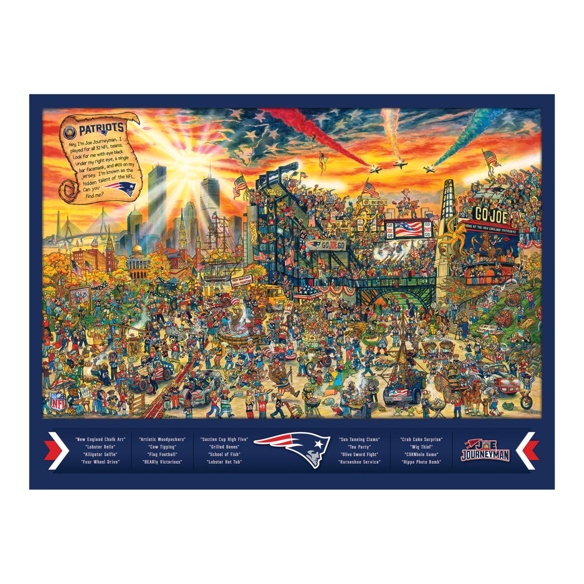 Las Vegas Raiders 500-Piece Joe Journeyman Puzzle