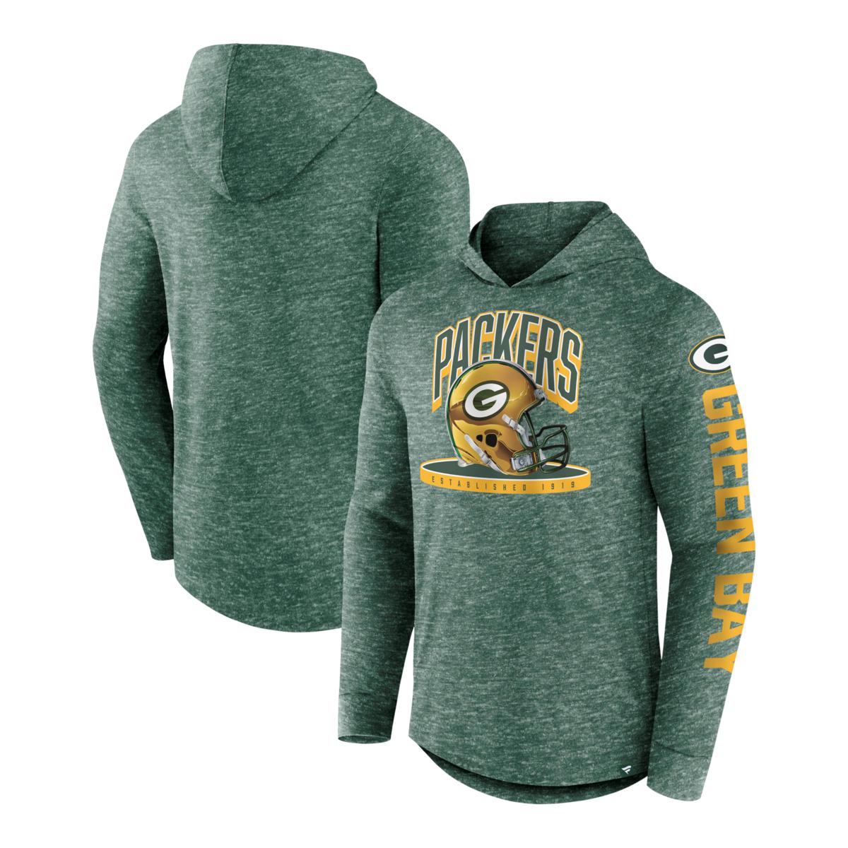 Green Bay Packers Nike Lightweight Hoodie Medium Green