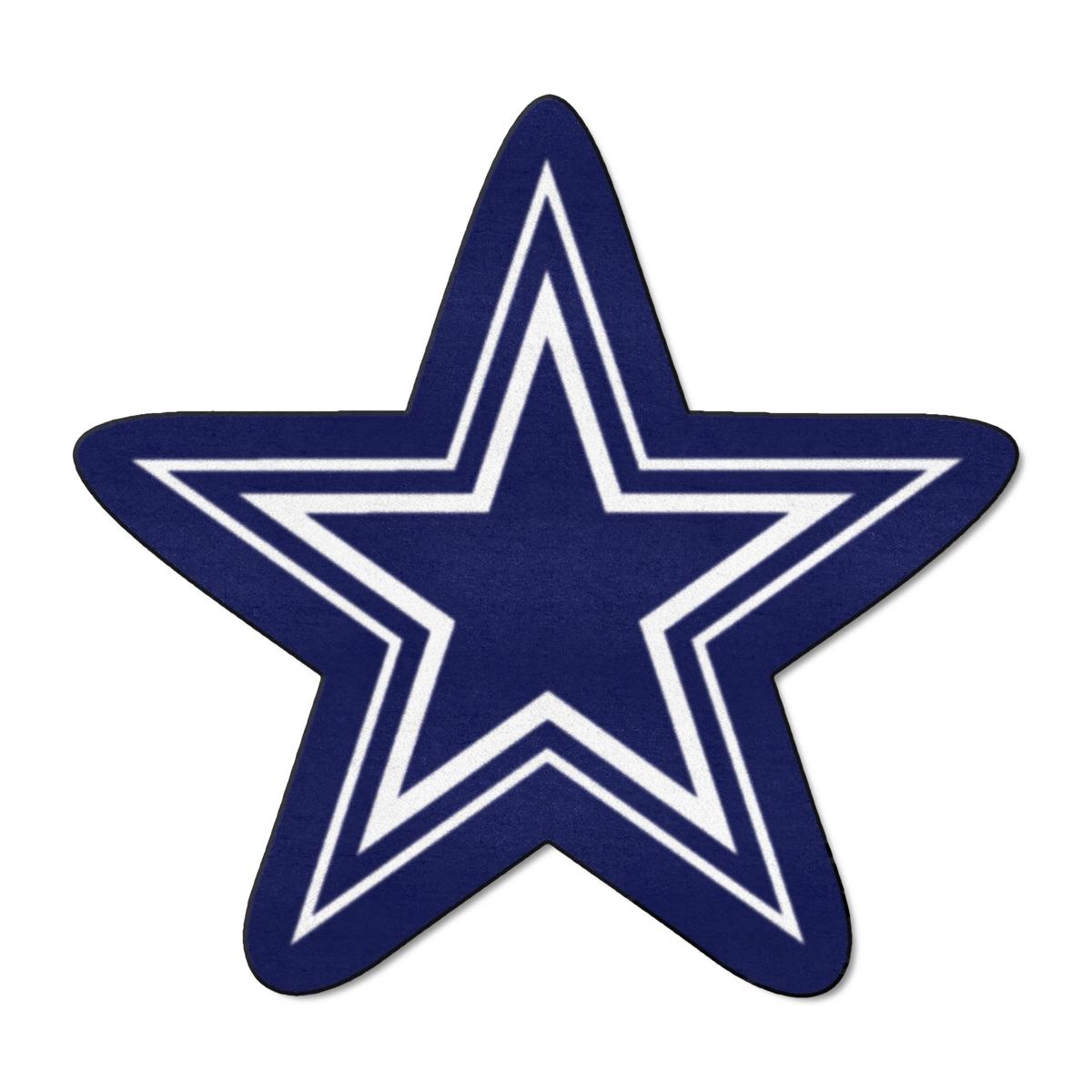 FANMATS Dallas Cowboys Mascot Mat - Helmet