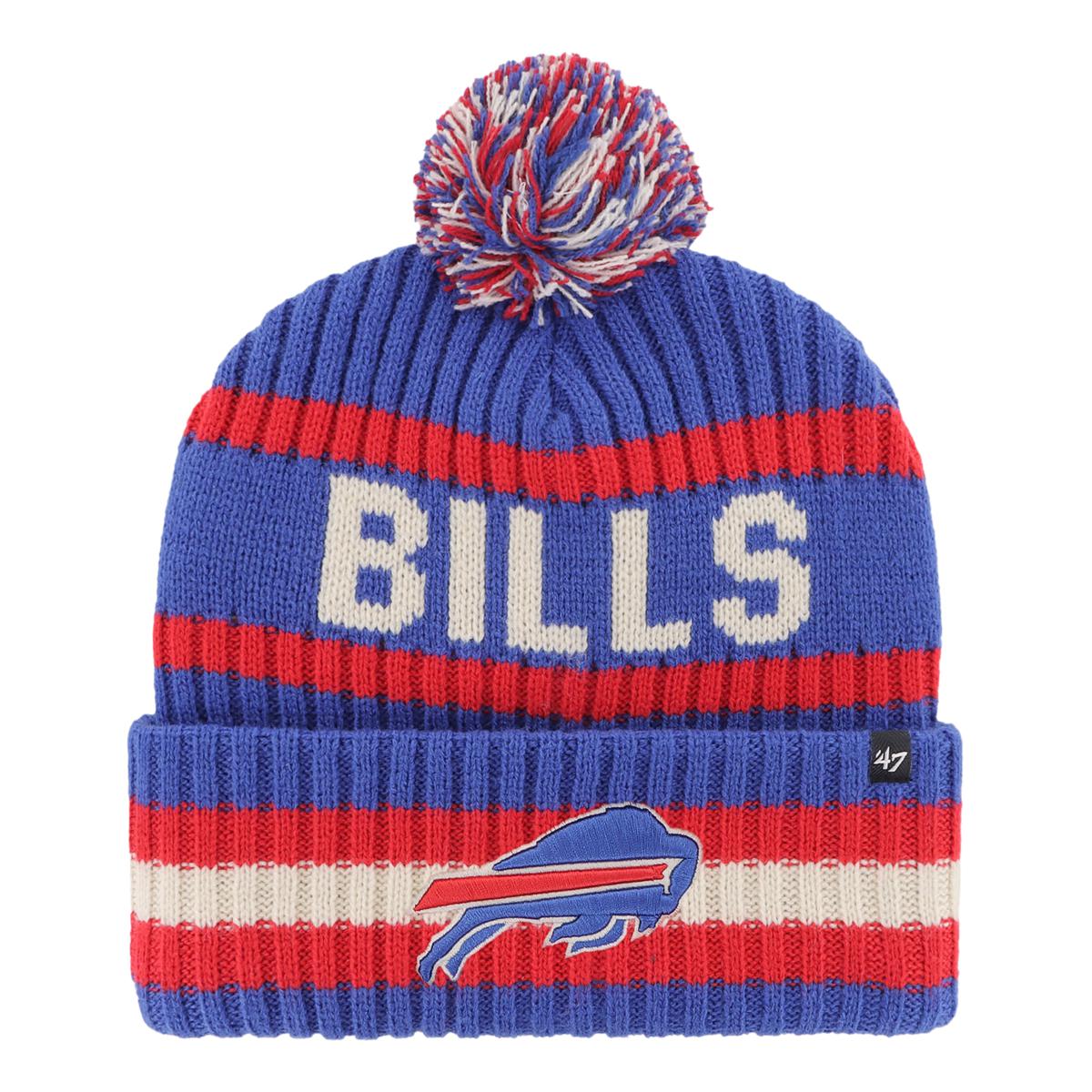 Men's Buffalo Bills New Era Black 2021 Salute To Service Cuffed Knit Hat