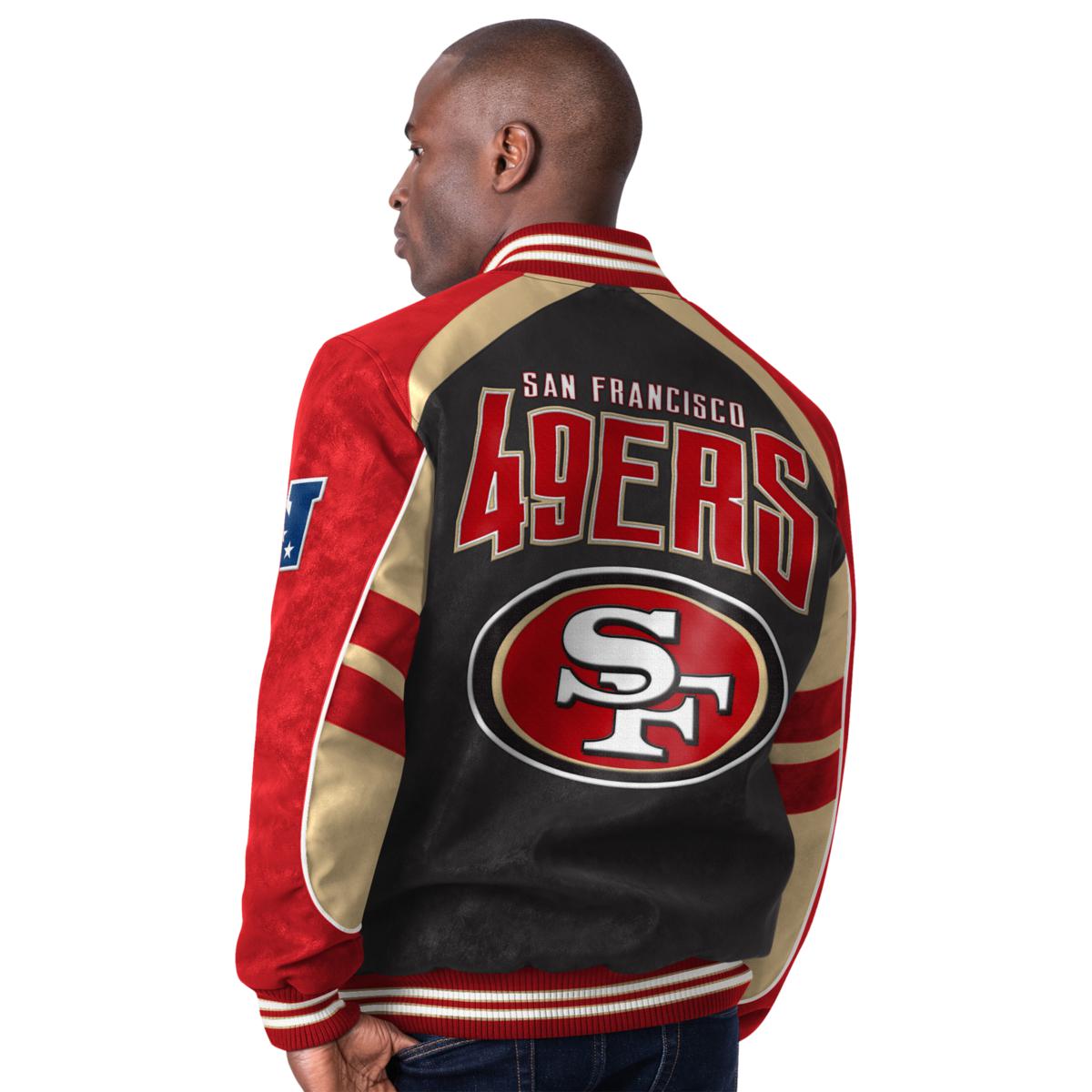 Heavyweight Satin Jacket San Francisco 49ers