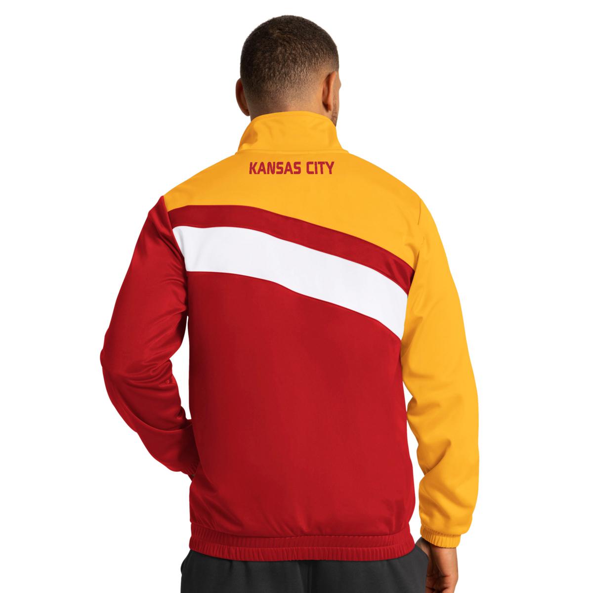 Officially Licensed NFL Men's Full-Zip Track Jacket - Chiefs | HSN