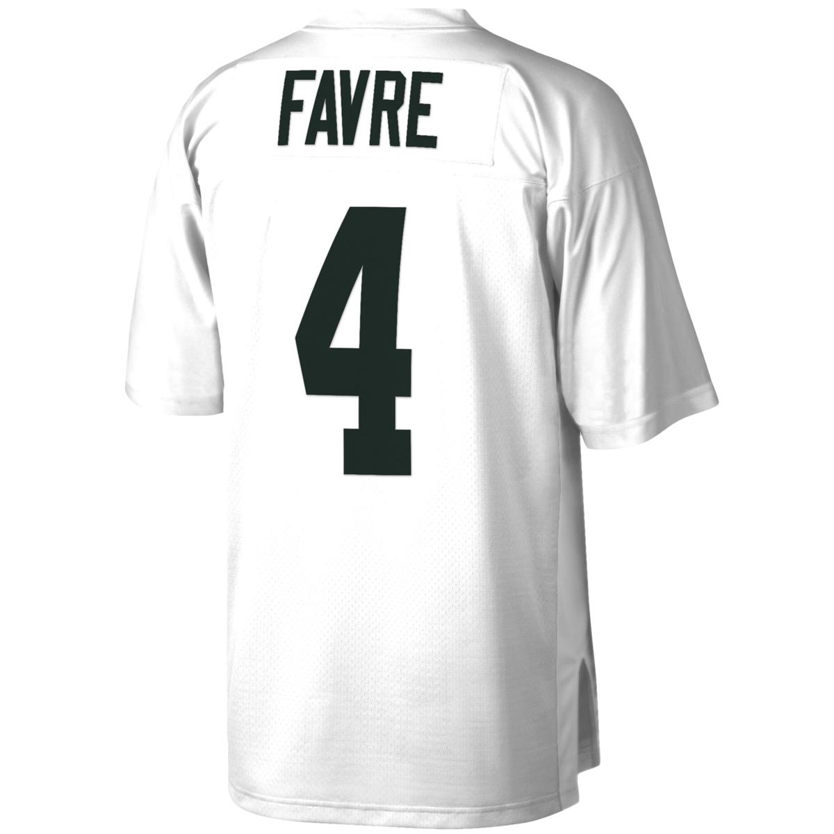 Mitchell&Ness Atlanta Falcons 4 Brett Favre Black Throwback Jersey