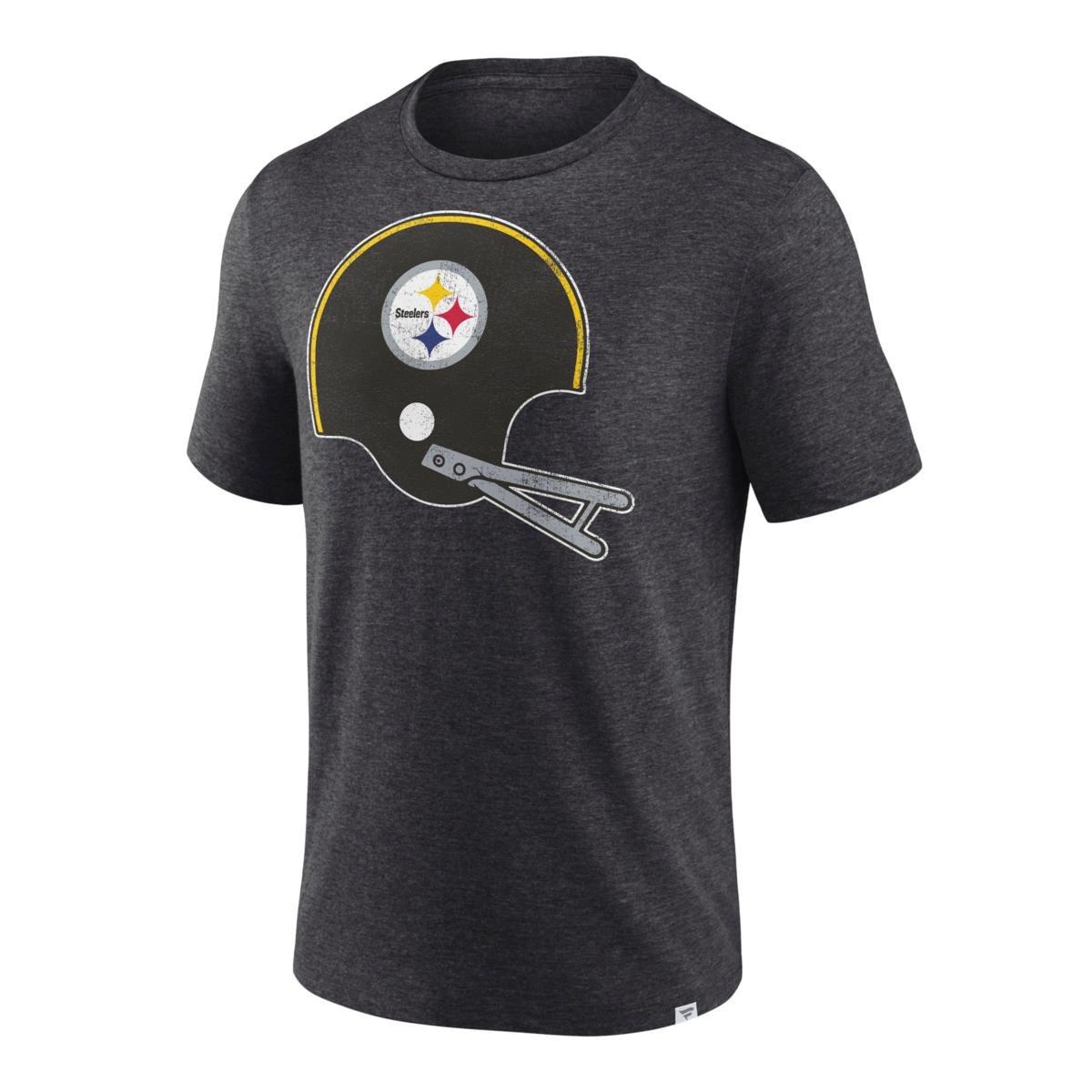 Fanatics Steelers Men's Long Sleeve Black & Yellow T-Shirt - XL