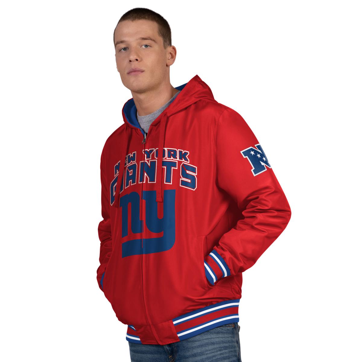Officially Licensed NFL Men's Reversible Commemorative Jacket by