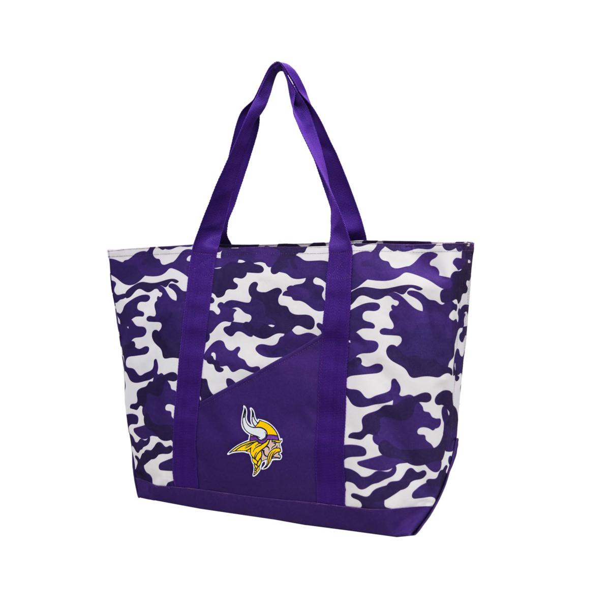 Littlearth NFL Super Duty Camo Tote ,Vikings