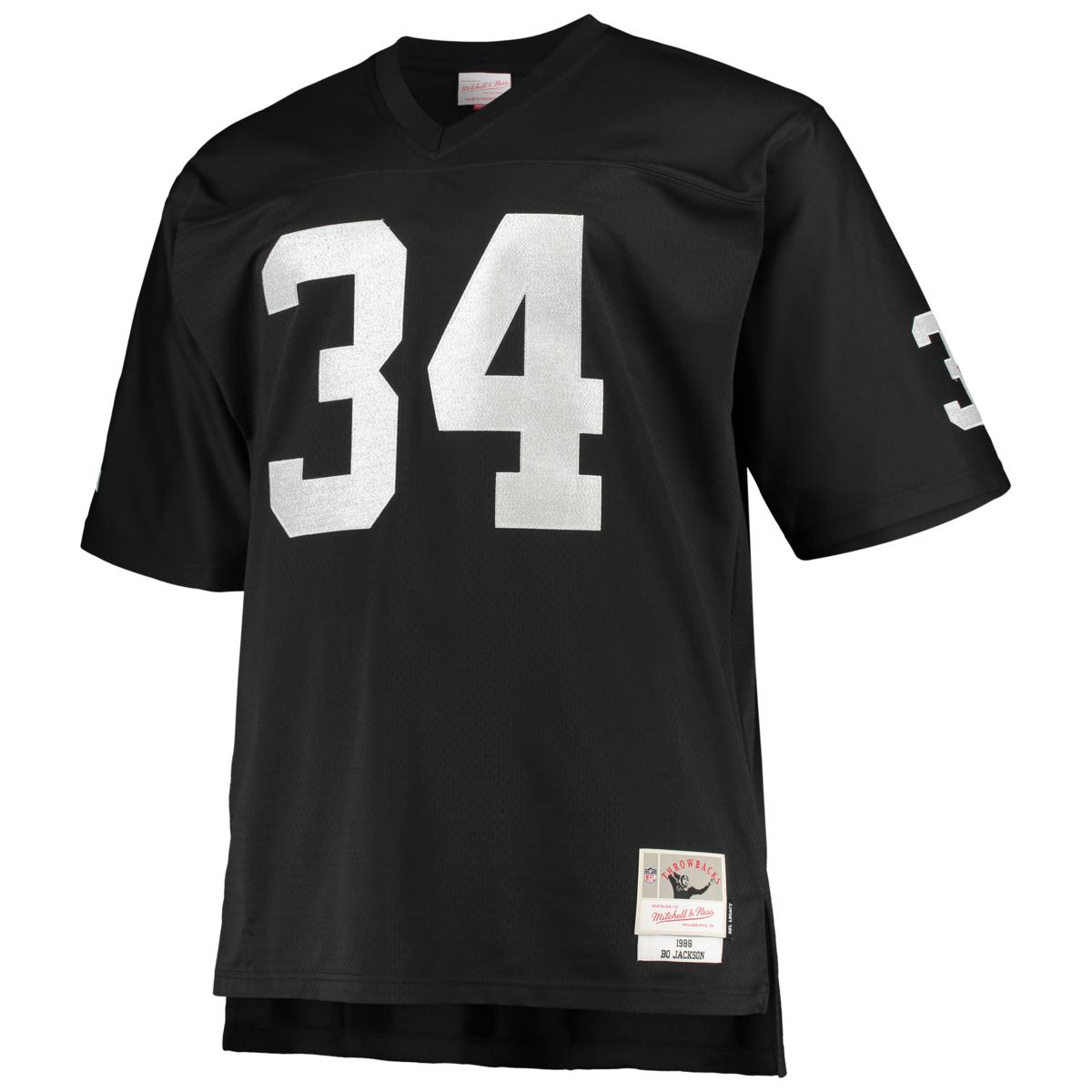 Mitchell & Ness x NFL Raiders Bo Jackson Black T-Shirt