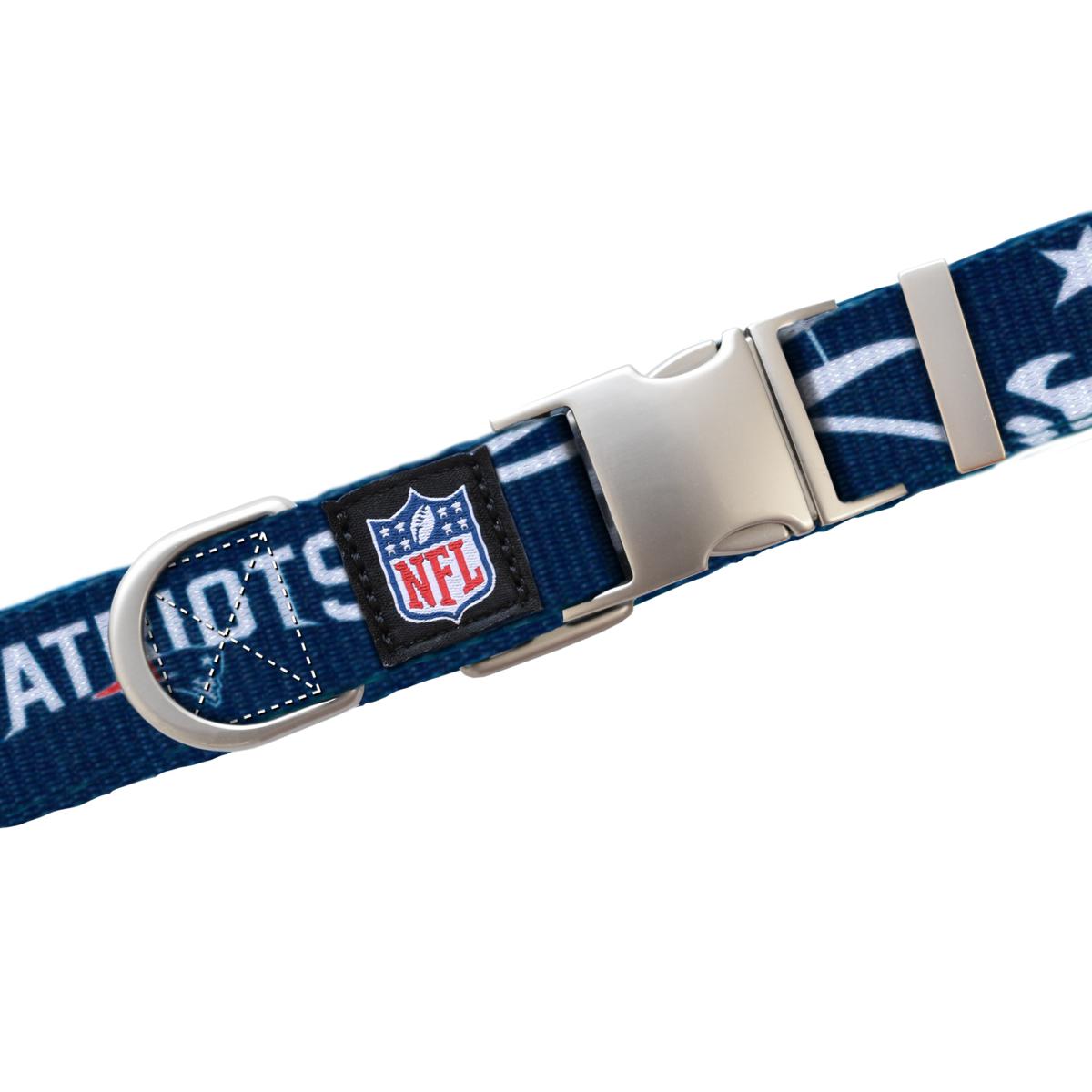 New England Patriots Premium Dog Collar or Leash