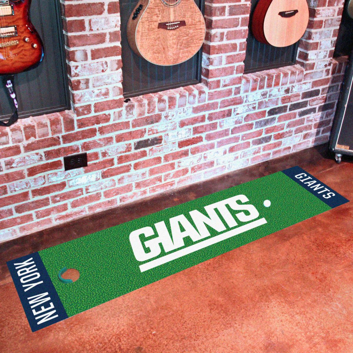 Officially Licensed NFL New York Giants Vintage Logo Football Rug