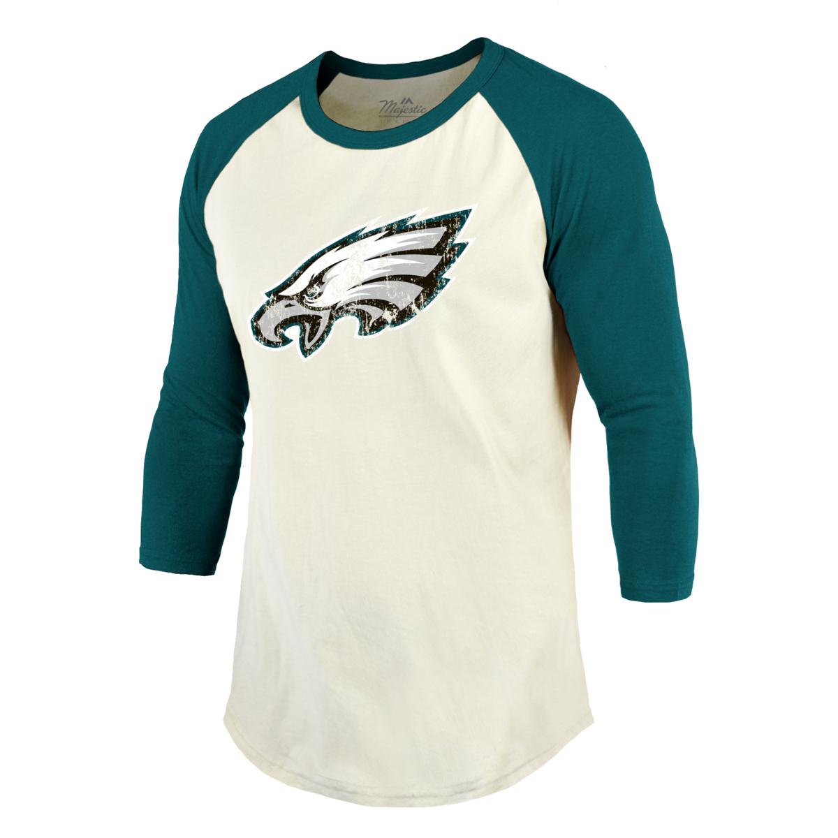 Philadelphia Eagles Road Name & Number Long Sleeve T-Shirt - Jalen Hurts -  Mens