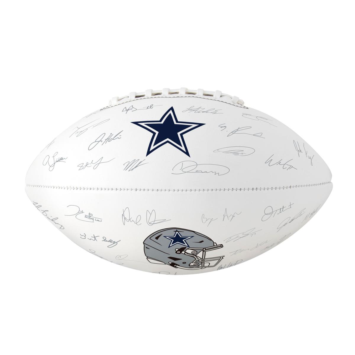 Football Fan Shop Offically Licensed NFL Signature Football - Cowboys