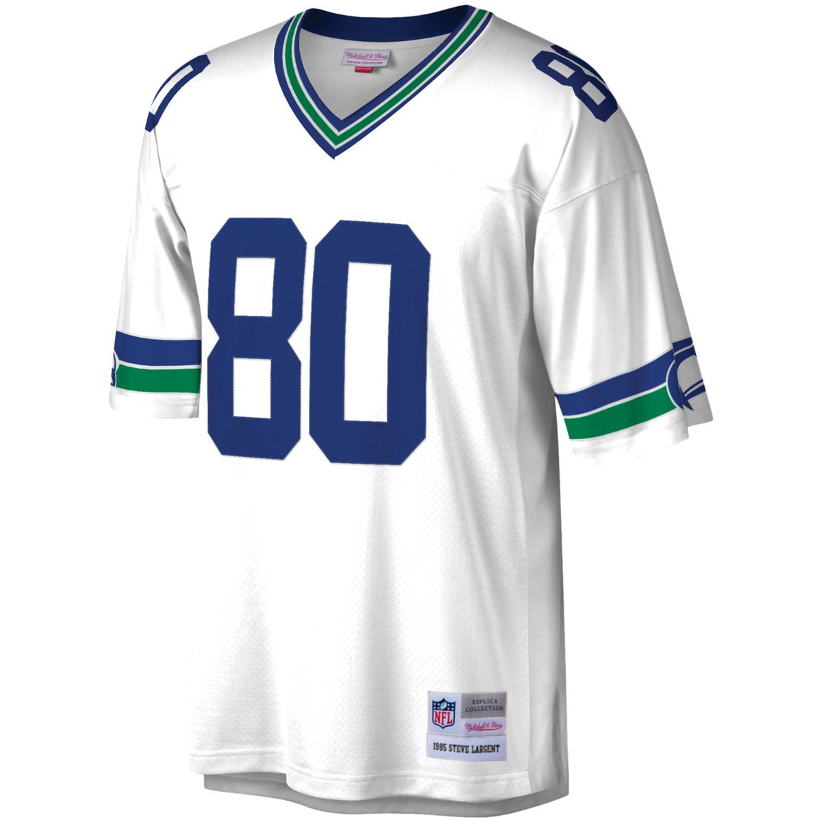 Steve Largent Seattle Seahawks Mitchell & Ness Throwback NFL Jersey