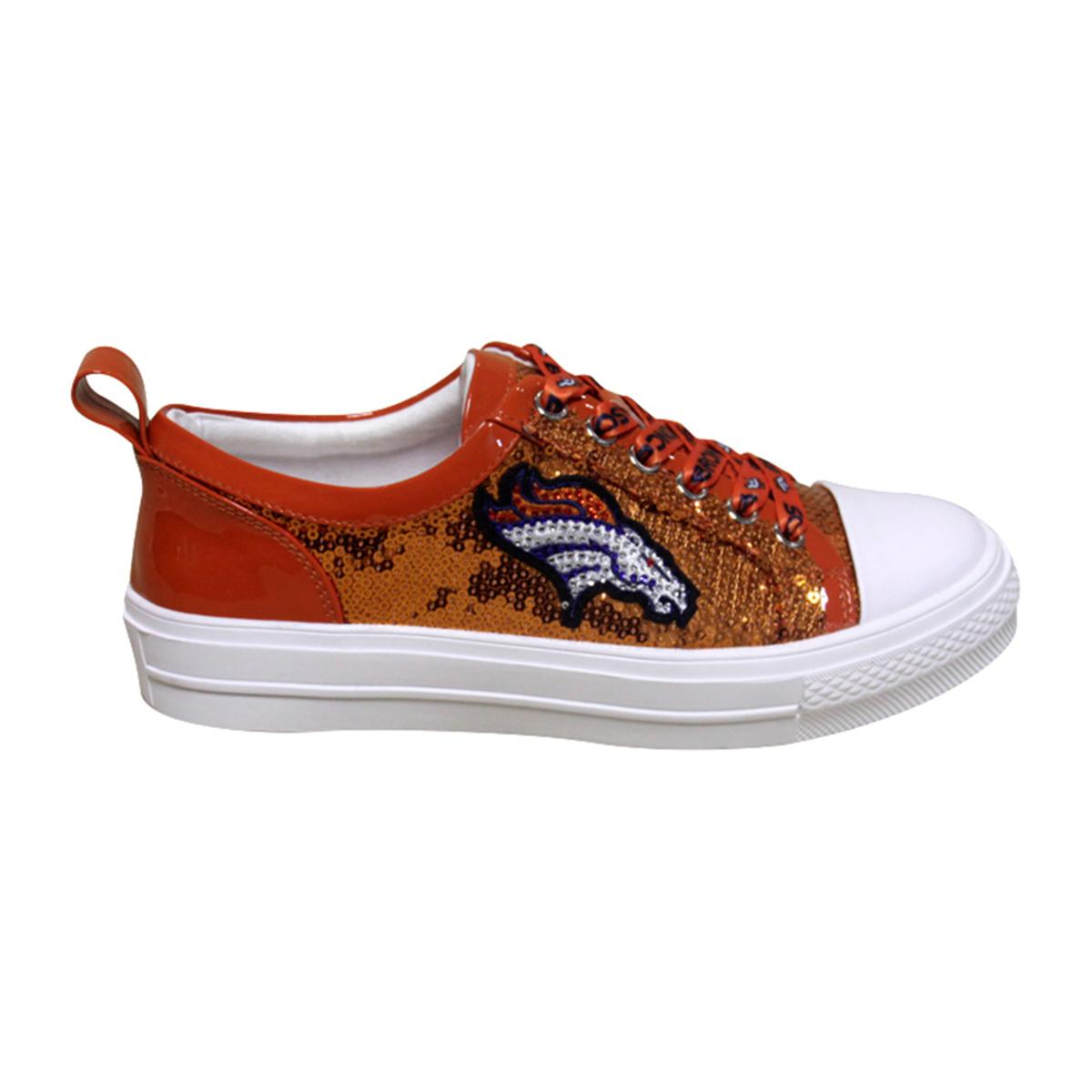 Lowest Price Denver Broncos Shoes Mens Low Top