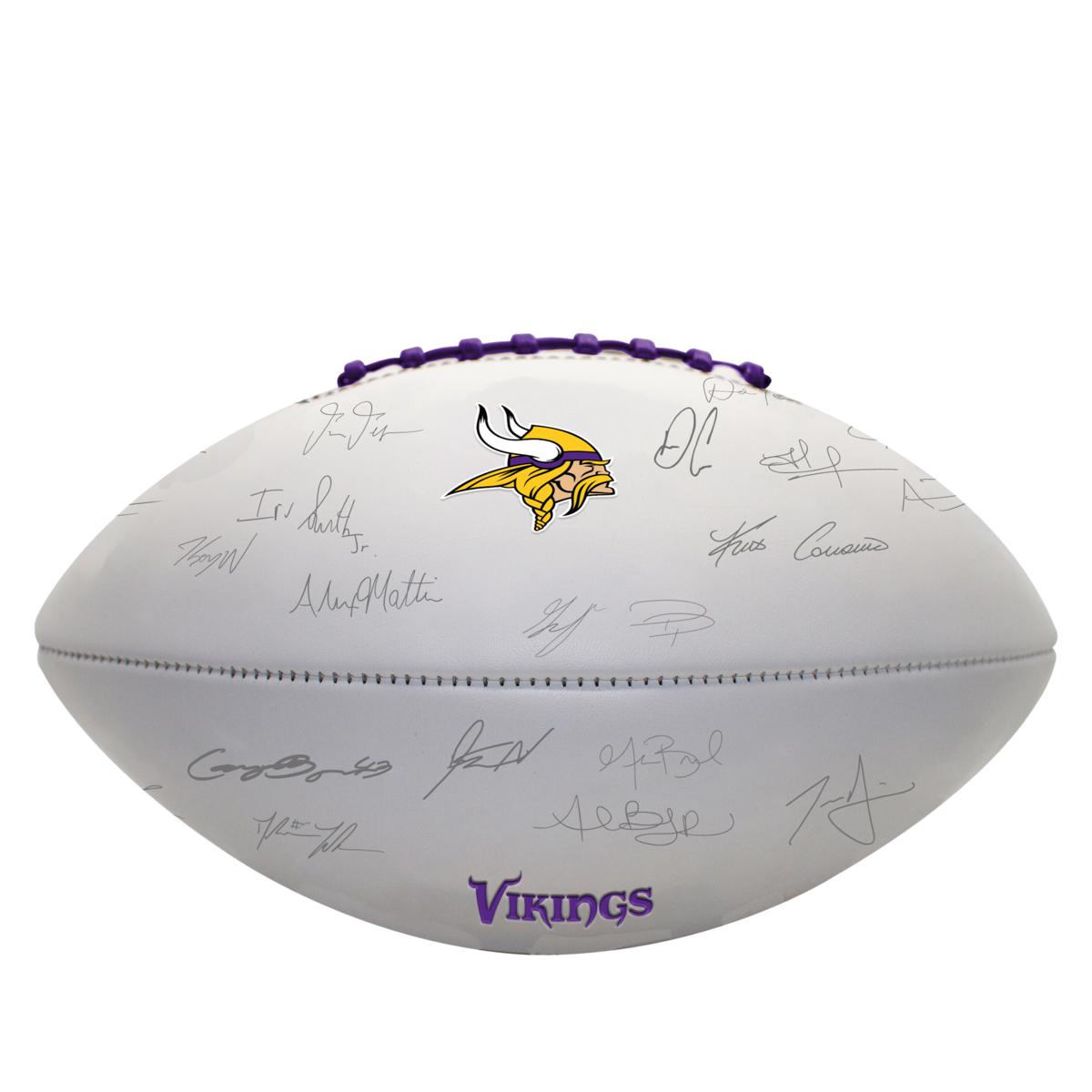 Offically Licensed NFL Signature Football - Vikings