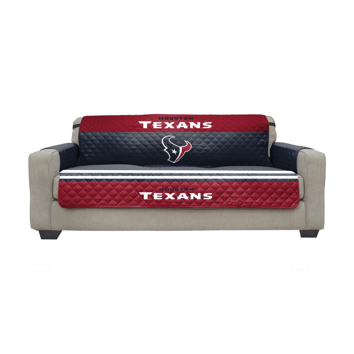 Officially Licensed NFL Sofa Cover - Houston Texans