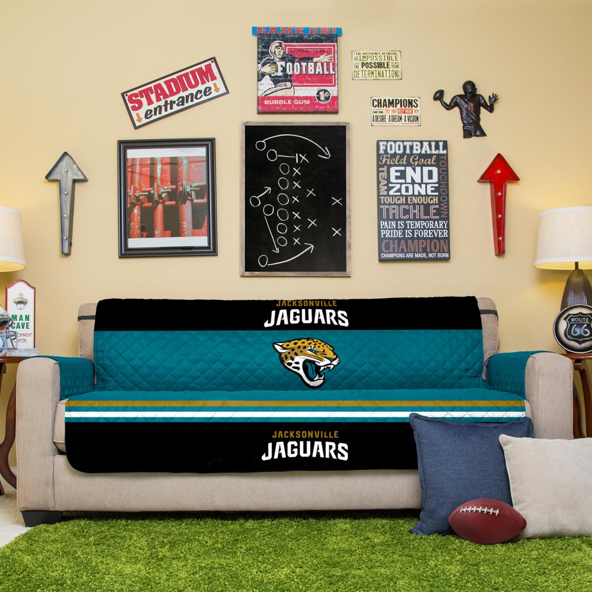 Jacksonville Jaguars Logo Type w/ Jaguar Die-cut MAGNET