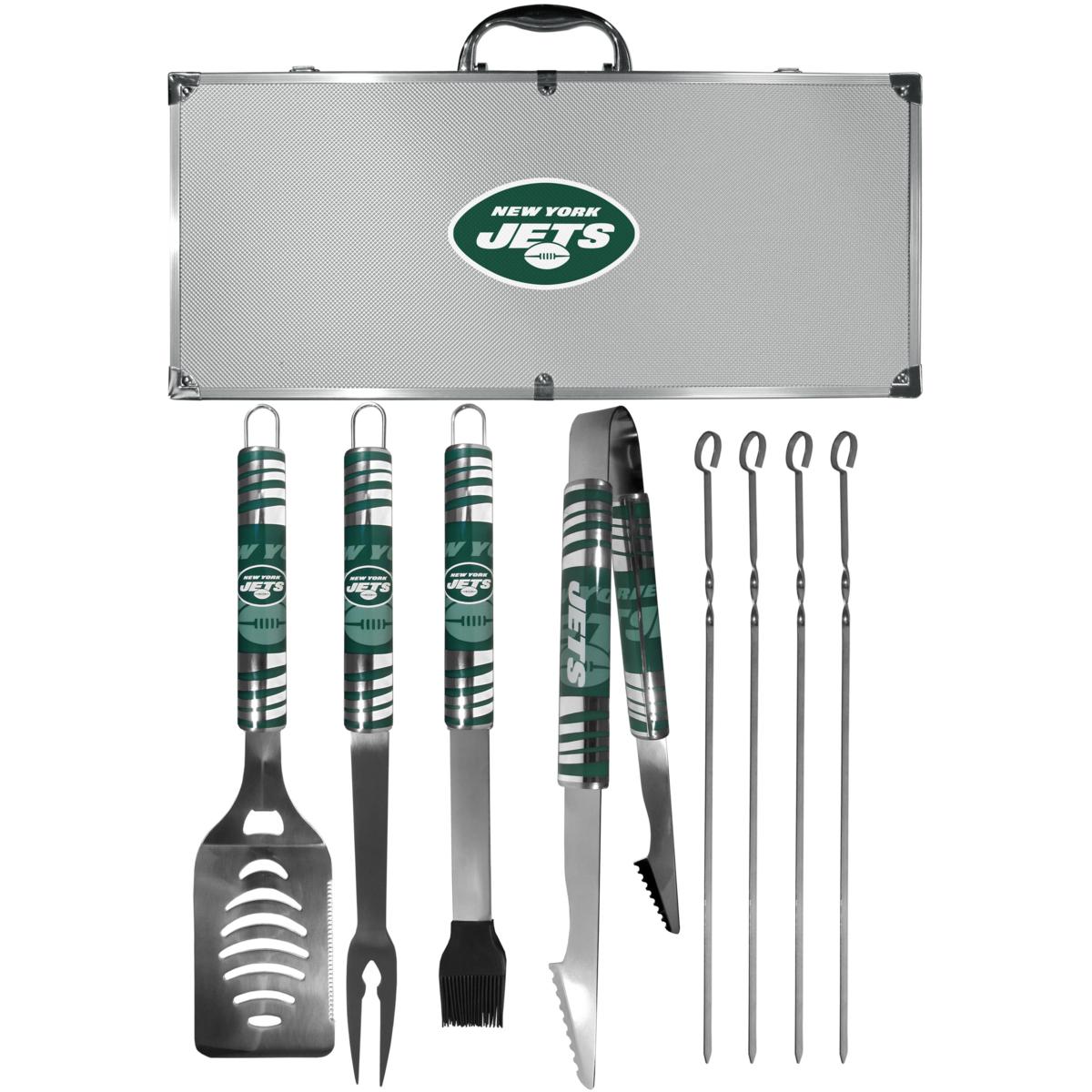 Officially Licensed NFL Team 8-Piece Tailgater BBQ Set - NY Jets