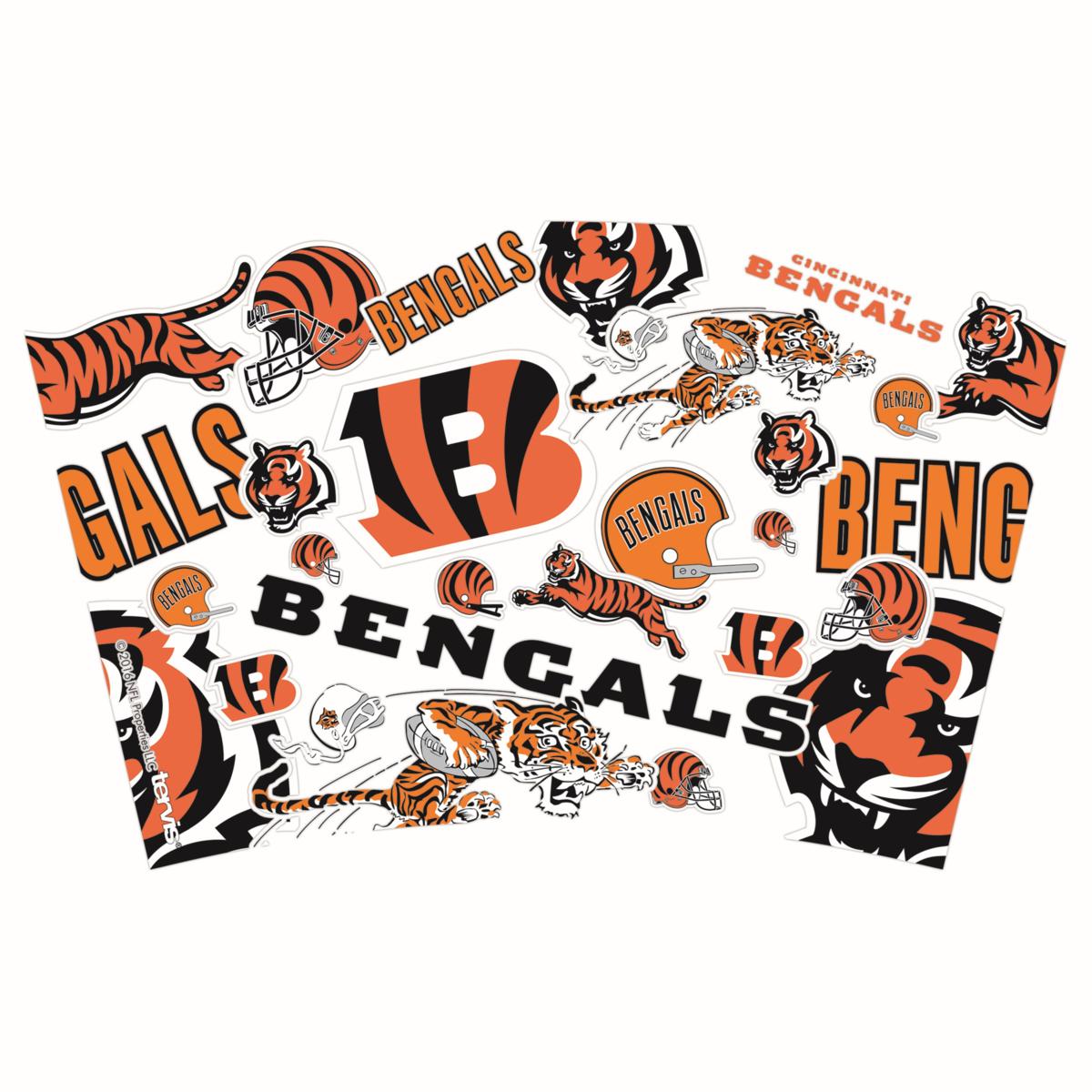 Officially Licensed NFL Tervis Tumbler Insulated Cups - 4-pack - Bengals