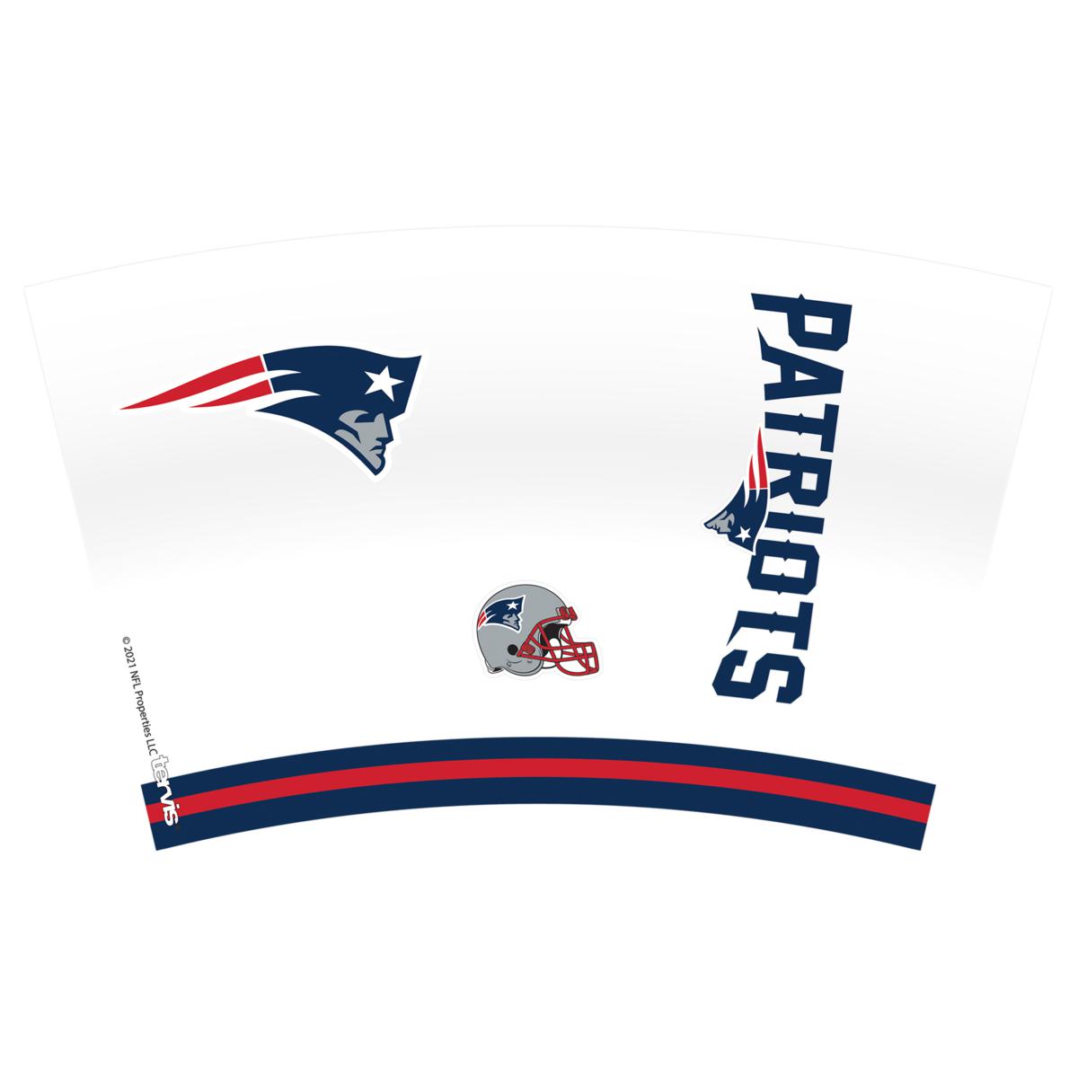 Lids New England Patriots 12'' x 12'' 3D Logo Wall Art