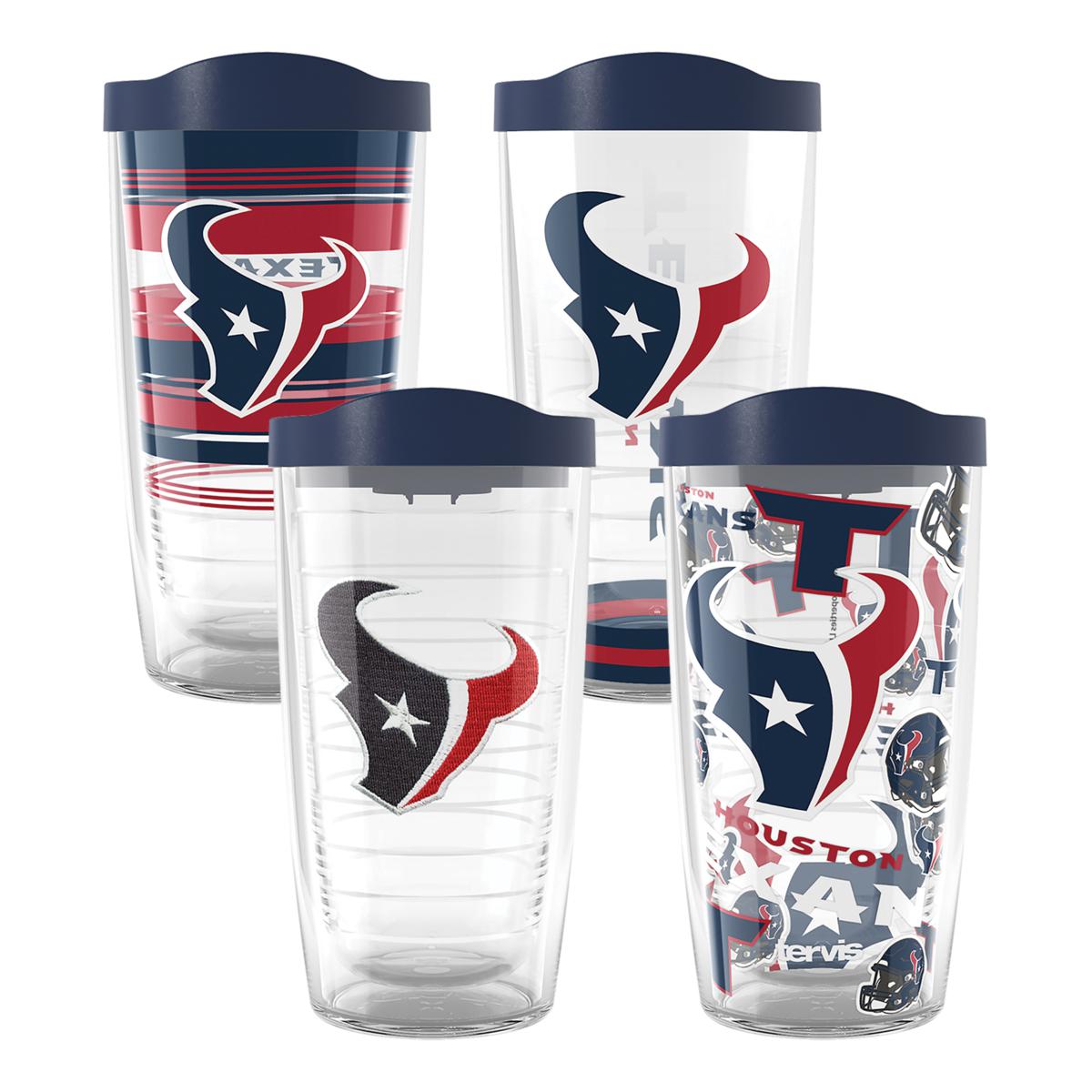 Officially Licensed NFL Tervis Tumbler Insulated Cups - 4-pack