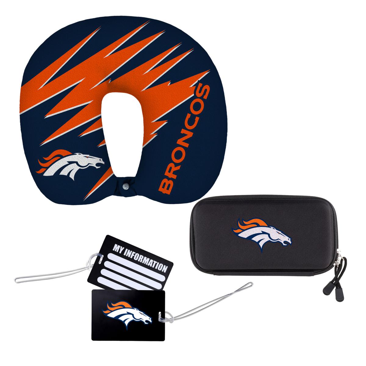 Officially Licensed NFL The Northwest Company Travel Set - Broncos