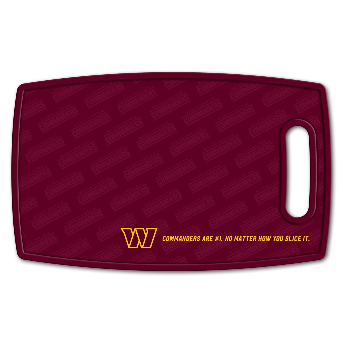 Officially Licensed NFL Washington Commanders Logo Cutting Board