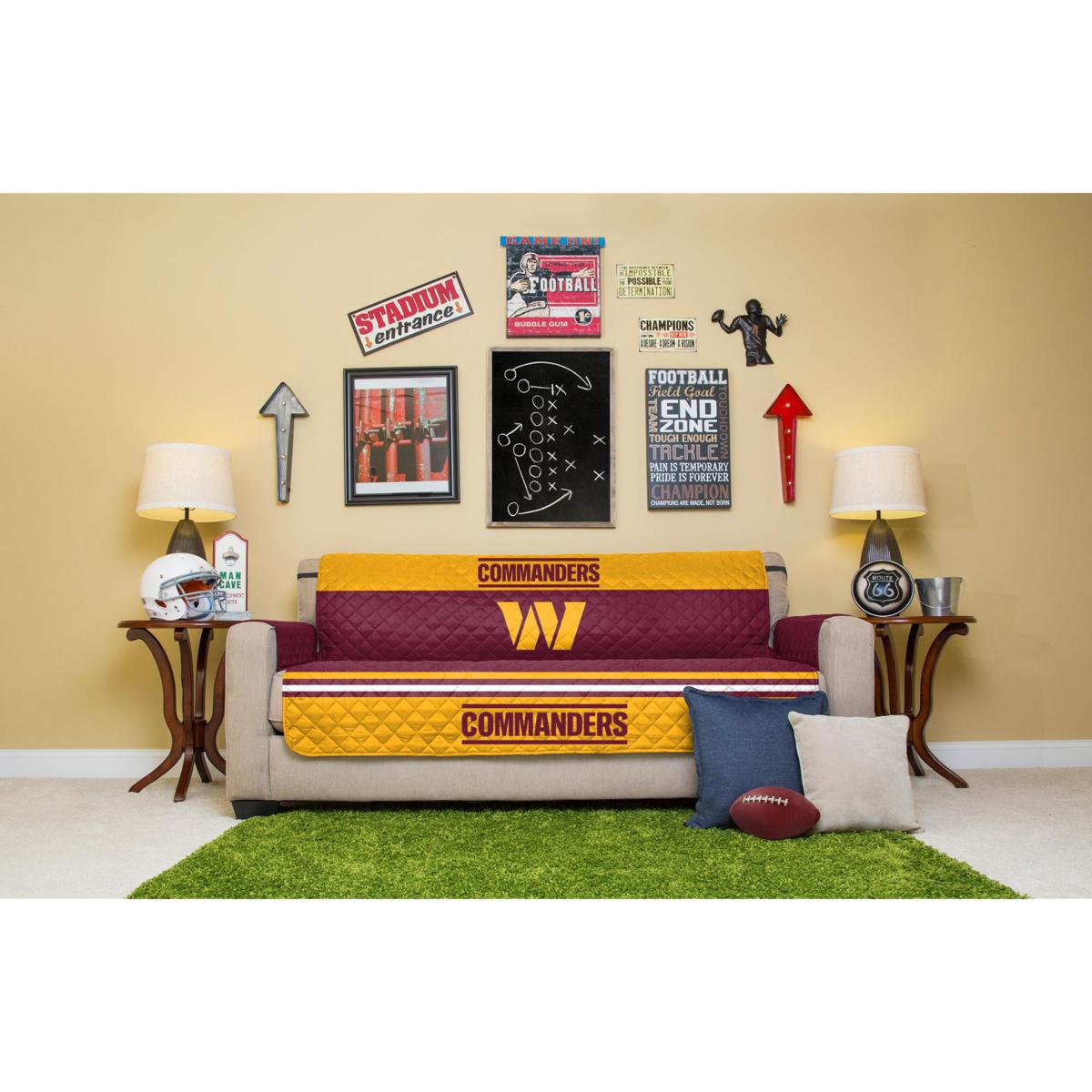 Officially Licensed NFL Washington Commanders Fan Cave Sign