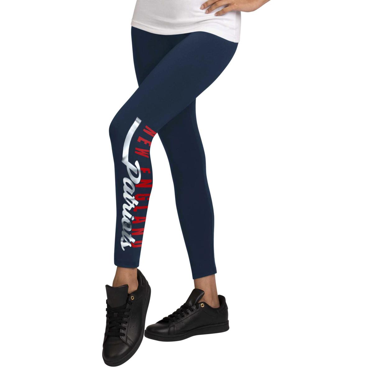 Officially Licensed NFL Women's Basic Gradient Legging by Zubaz - Giants